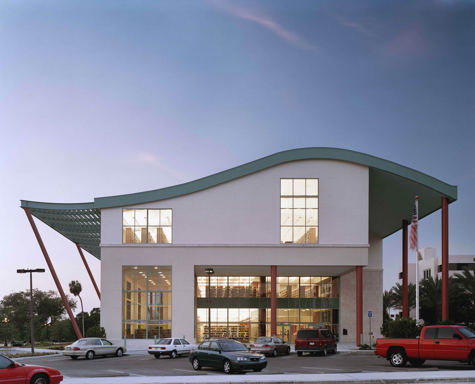 Exterior of the Clearwater Main Public Library