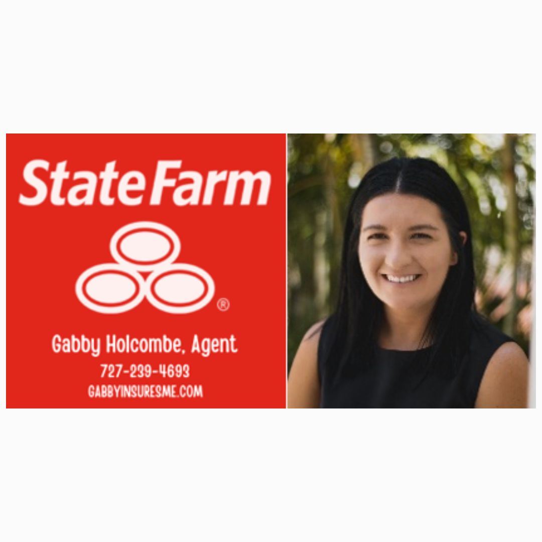 Gabby Holcombe State Farm logo