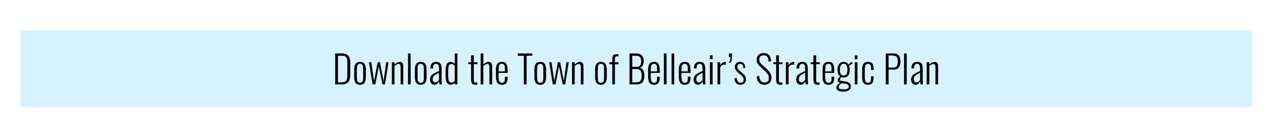 Download the Town of Belleair's Strategic Plan Opens in new window